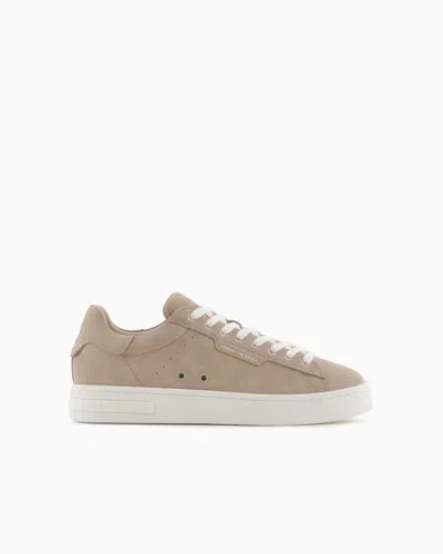 Armani Exchange Trainers In Brown