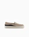 Armani Exchange Sneakers In Brown