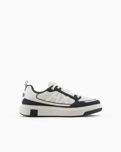 Armani Exchange Sneakers In Green