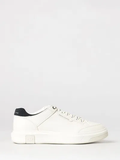Armani Exchange Sneakers Men Color Navy In White