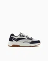 Armani Exchange Sneakers In Navy Blue
