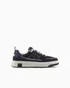 Armani Exchange Sneakers In Navy Blue