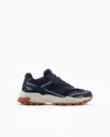 Armani Exchange Sneakers In Navy Blue