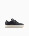 Armani Exchange Sneakers In Blue