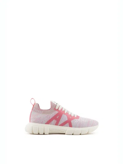 ARMANI EXCHANGE ARMANI EXCHANGE SNEAKERS PURPLE