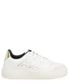 Armani Exchange Sneakers In White