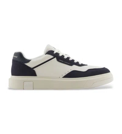 Armani Exchange Trainers In White