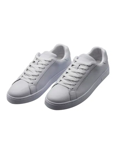 Armani Exchange Sneakers In White
