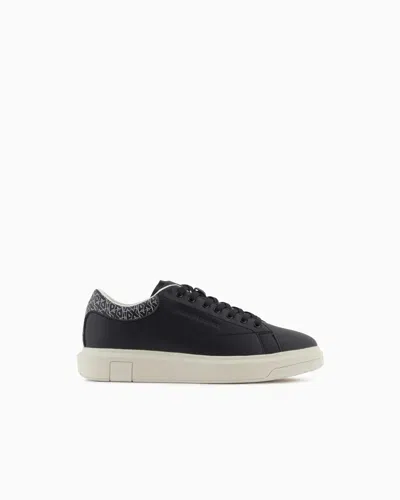 Armani Exchange Sneakers In Black