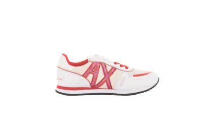 Armani Exchange Sneakers In White