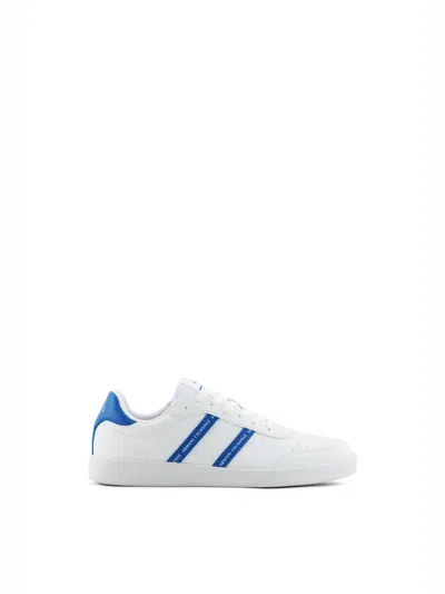 Armani Exchange Sneakers White In Bianco Chiari E Naturali