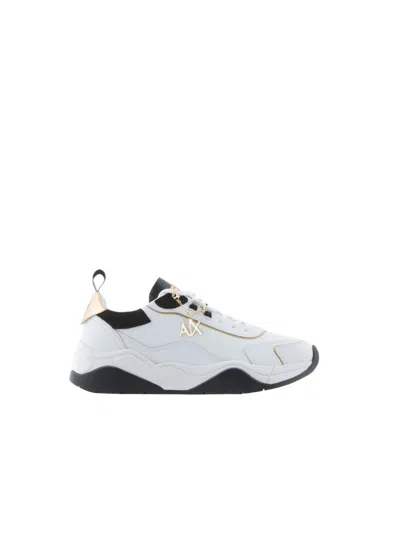 ARMANI EXCHANGE ARMANI EXCHANGE SNEAKERS WHITE