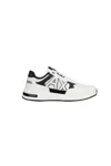 Armani Exchange Sneakers In White Black