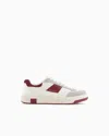 Armani Exchange Sneakers With Contrasting Inserts In White