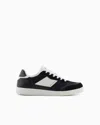 Armani Exchange Sneakers With Contrasting Side Band In Schwarz