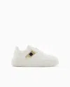 Armani Exchange Sneakers With Contrasting Side Band In White