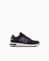 Armani Exchange Sneakers With High Sole And Logo In Multi