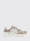 Armani Exchange Technical Fabric Sneakers In Gray