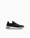 Armani Exchange Sock Sneakers With Logo In Black