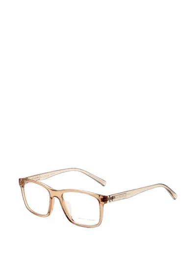 Armani Exchange Square-frame Glasses In Neutral