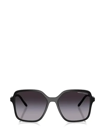 Armani Exchange Square-frame Sunglasses In Black
