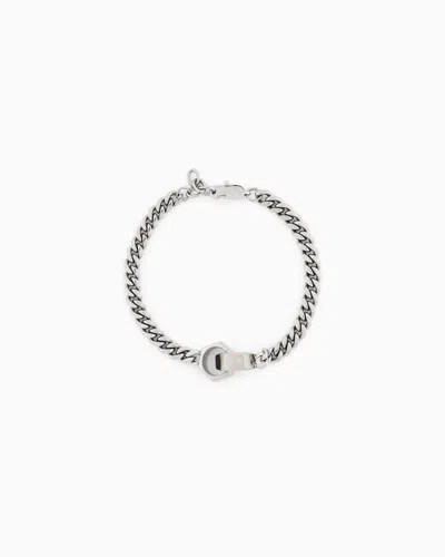 Armani Exchange Bracelet Gourmette En Acier Inoxydable In Multicolore