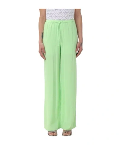 Armani Exchange Straight Casual Pants In Green