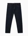Armani Exchange Straight Fit Jeans In Comfort Denim In Blue