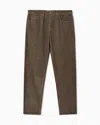 Armani Exchange Straight Fit Jeans In Comfort Denim In Brown
