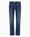 Armani Exchange Straight Jeans In Blue