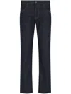 Armani Exchange Straight-leg Jeans In Blue