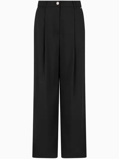 ARMANI EXCHANGE STRAIGHT-LEG TROUSERS