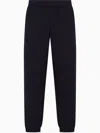 Armani Exchange Elastic Waist Track Pants In Blue
