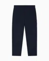 Armani Exchange Stretch Nylon Cargo Trousers In Blue