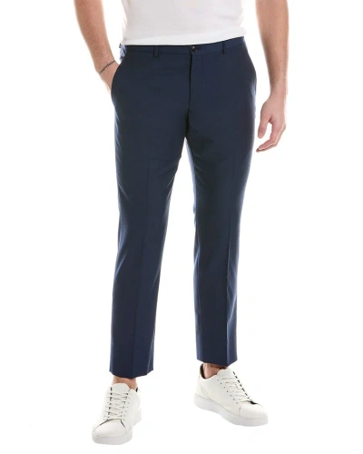 Armani Exchange Suit Trouser In Blue