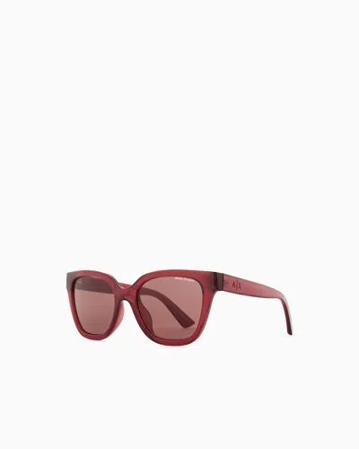 Armani Exchange Sunglasses In Yellow
