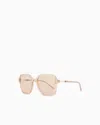 Armani Exchange Sunglasses In Brown