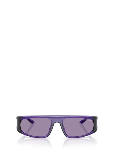 Armani Exchange Sunglasses In Purple