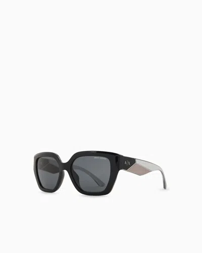 Armani Exchange Sunglasses In Black