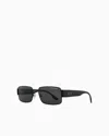 Armani Exchange Men's 57mm Matte Black Sunglasses