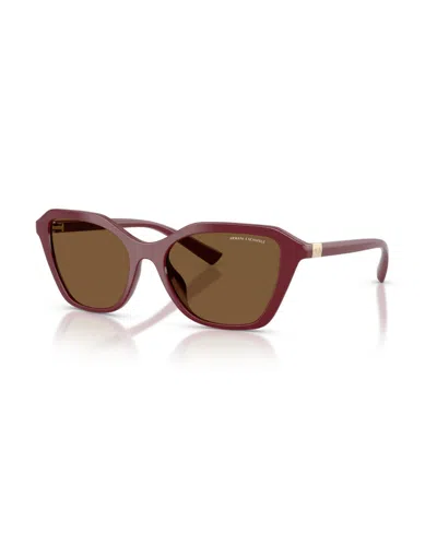 Armani Exchange Sunglasses Ax4173su In Brown