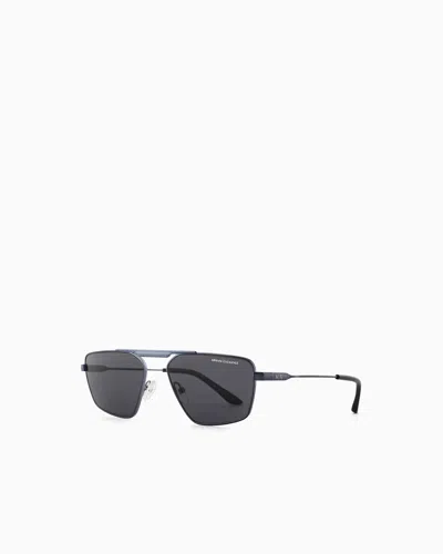 Armani Exchange Sunglasses In Blue
