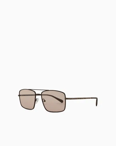 Armani Exchange Sunglasses In Brown