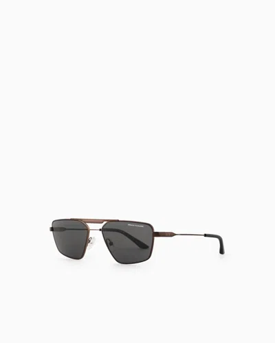Armani Exchange Sunglasses In Gray