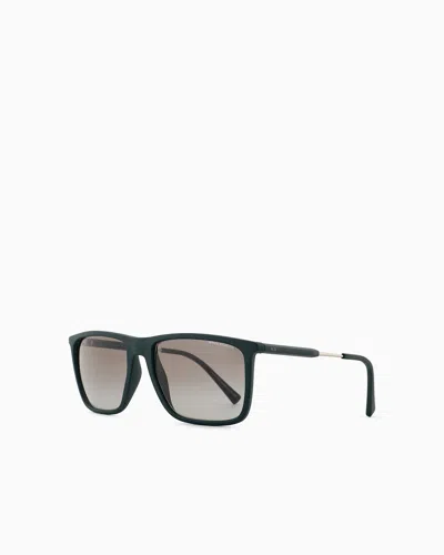Armani Exchange Sunglasses In Green