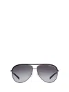 Armani Exchange Polarized Sunglasses, Ax Ax2002p In Shiny Gunmetal & Black