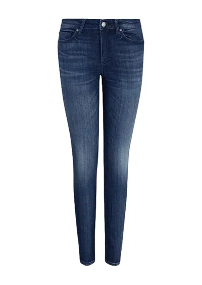 ARMANI EXCHANGE SUPER SKINNY BLUE JEANS