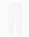 Armani Exchange Super Skinny Jeans In Stretch Satin In White