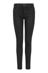 Armani Exchange Super Skinny Jeans With Lift-up Effect In Black