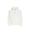 Armani Exchange Sweat Ample Brodé À Capuche In White
